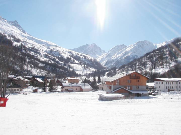 Le grand galibier depuis les Verneys 